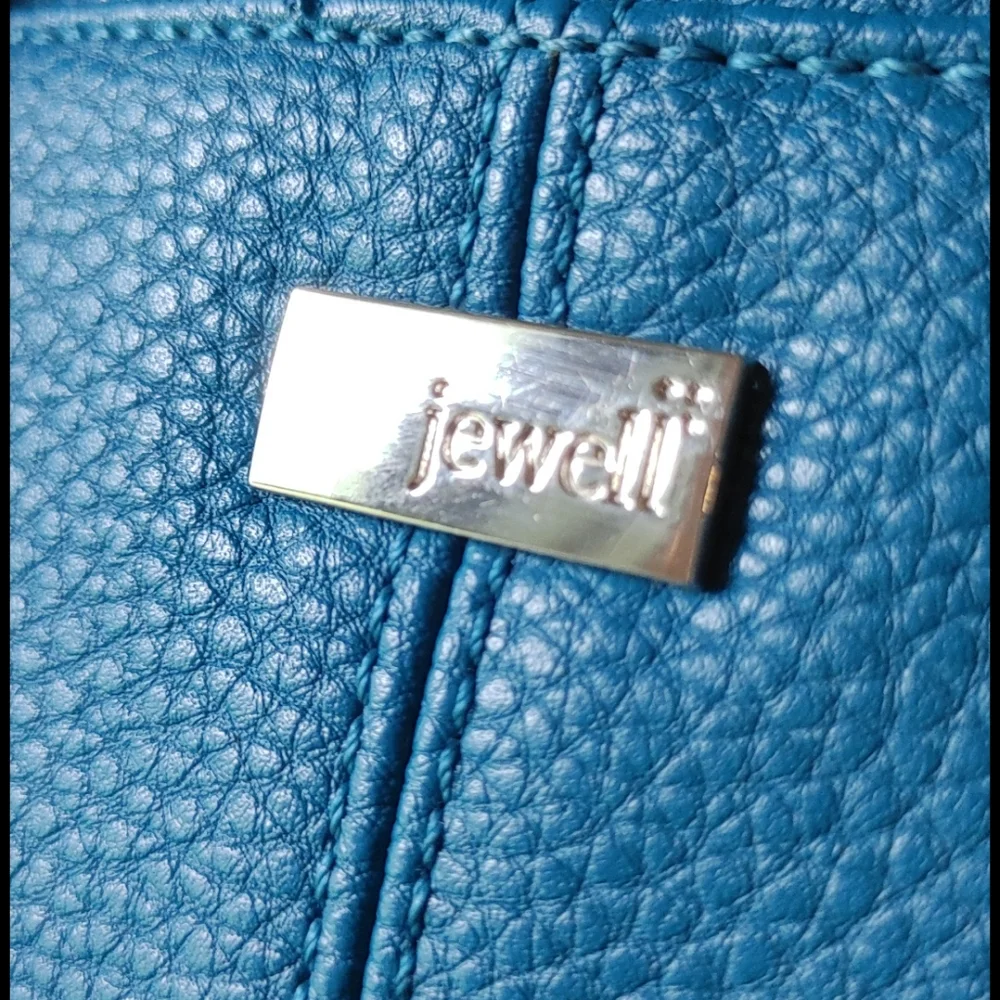 THIRTY-ONE JEWELL Teal Satchel Handbag - Picture 3 of 9